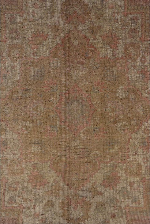 Vintage Oushak Area Rug (6' x 12')